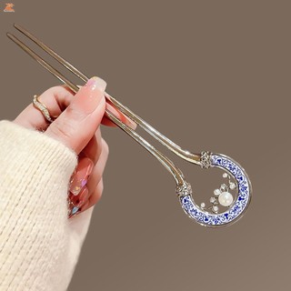Hình chữ U ngọc trai tóc dính - DIY phụ kiện tạo kiểu tóc retro truyền thống