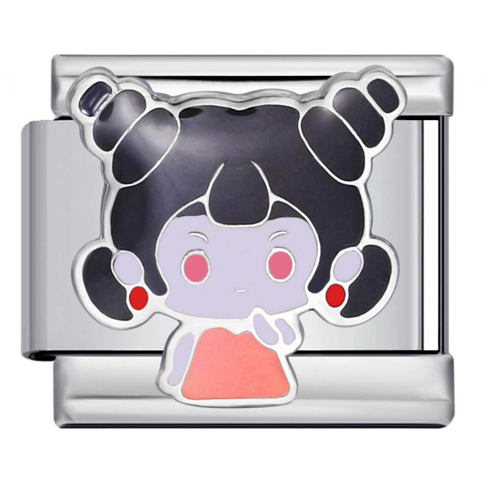 Vòng tay thép titan tự thiết kế, co giãn - Bộ sưu tập anime Nezha