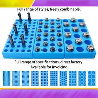 MIS Router Bit Khay Tổ Chức Máy Khoan Nhiều Lỗ Tua Vít Bit Dụng Cụ Khay Đựng Hộp Dụng Cụ Và Ngăn Kéo Giải Pháp Bảo Quản
