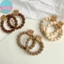 Sund Scrunchie Đuôi Ngựa Co Giãn, Màu Sữa Cà Phê - Phụ Kiện Tóc Thời Trang