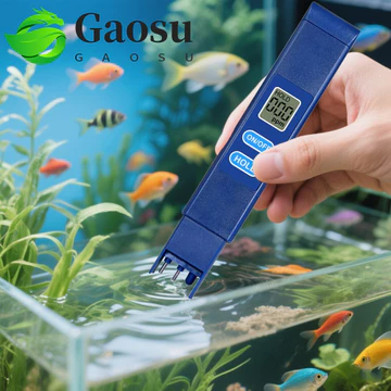 Bút thử nước gia đình GAOSU, Màn hình kỹ thuật số LCD Máy đo chất lượng nước đa chức năng, Máy đo độ chính xác cao cầm tay chống nước 0-9990ppm Máy đo PH kỹ thuật số Trung tâm kiểm soát bệnh tật