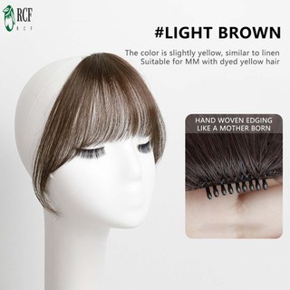 Phần mở rộng tóc fake fringe, dễ dàng kẹp lên tóc, phù hợp wear daily