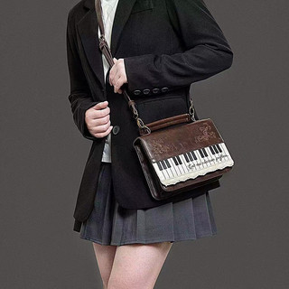 Túi đựng đàn piano nhỏ thời trang thích hợp 2025 túi đeo vai thông thường đa năng