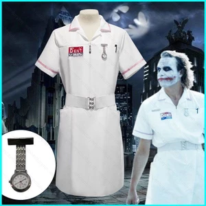 Đồng phục cosplay y tá Joker Batman Arkham Origins - Vải - Trang phục Halloween
