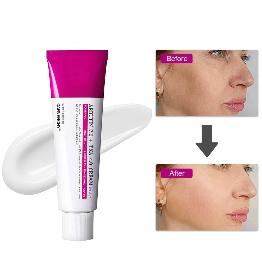 50ml Kem Arbutin Làm sáng da tông màu Cải thiện da xỉn màu Kem dưỡng ẩm làm săn chắc da sâu B2y9