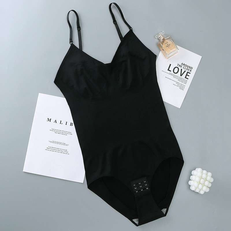 Châu Âu Mỹ Kích Thước Lớn Sau Sinh Hông Liền Mạch Body Shaper Nữ Corset Sling Bụng Body Body Body