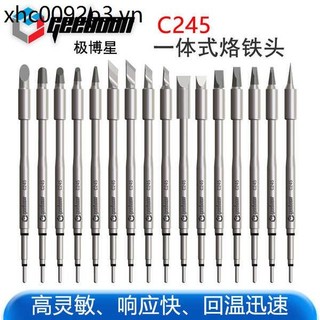 Trạm hàn C245 Chất lượng cao trong nước Độ nhạy cao Lõi sưởi ấm công suất cao Đầu hàn sắt Đầu cắt Ho