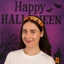 Băng đô đàn hồi in hình ma, phụ kiện tóc đáng yêu cho Halloween