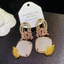 Tua Rua Handmade Phong Cách Mới Zircon Thời Trang Thanh Lịch Nhẹ Bông Tai Sang Trọng Bán Buôn