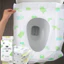 Thảm vệ sinh dùng một lần cực dày 60x40cm, Thiết kế chống vỡ & chống rách, chống dính nhanh để bảo vệ vệ vệ sinh khi du lịch / cắm trại