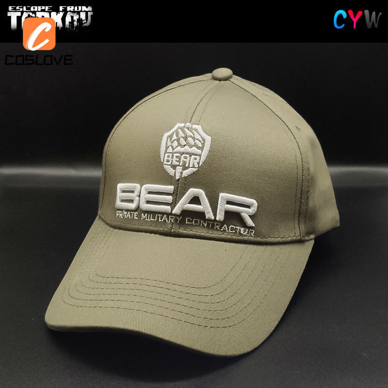 Quạt cosplay mũ bóng chày Bear USEC đen xanh cho trò chơi Escape from Tarkov