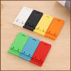 ST2 1 Chiếc Thời Trang Đa Tốc Độ Mở Đôi Nhựa Gấp Giá Đỡ Điện Thoại Di Động Màu Ngẫu Nhiên Máy Tính Bảng Đứng