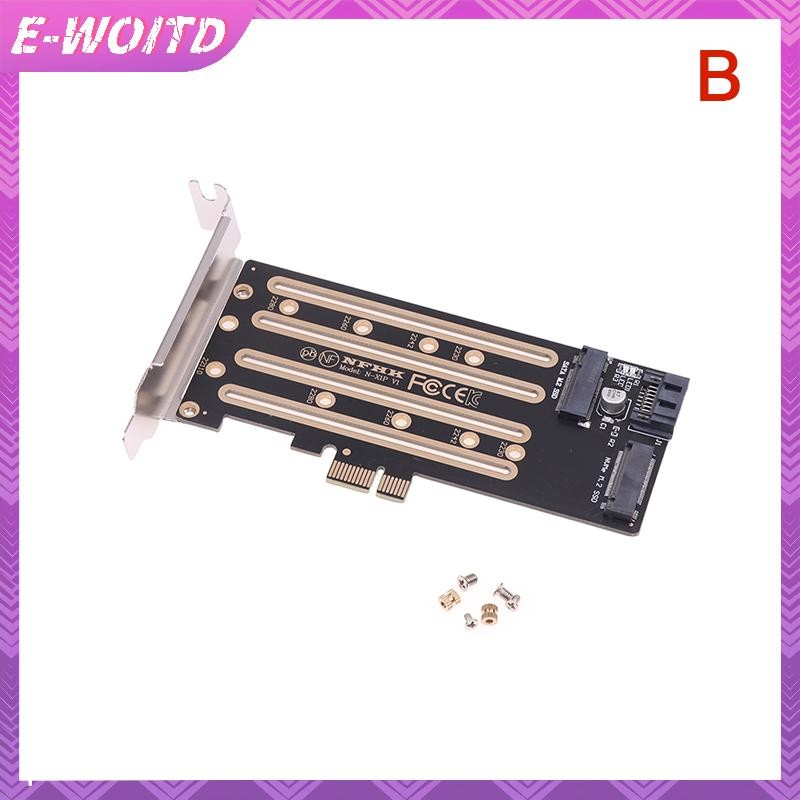E-woitd 1 NVMe M.2 SSD Sang PCIe 3.0 4.0 x4, SATA M.2 SSD Sang SATA Bộ Chuyển Đổi Đa Năng HNVN