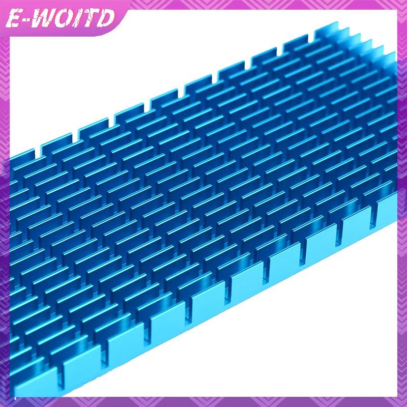 E-woitd 1Pc 150 * 65 * 8MM Bảng Tản Nhiệt Nhôm Tản Nhiệt CPU Bộ Khuếch Đại Công Suất Tản Nhiệt HNVN