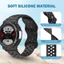 Dây đeo silicon cho Amazfit T-Rex 3 / T-Rex 2 / T-Rex / T-Rex Pro / T-Rex 2Ultra vòng đeo tay thể thao phụ kiện dây đeo đồng hồ