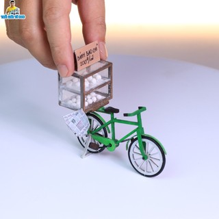 Mô hình gỗ tự lắp ráp DIY -Thế Giới Tí Hon - Hang Rong- XE BÁNH BAO CHỈ - HR16 (Sản phẩm chưa kèm keo)