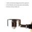 Bộ lọc chiết xuất cà phê Espresso Bát bột cà phê 58mm Tay cầm áp lực không đáy cho bát bột côn