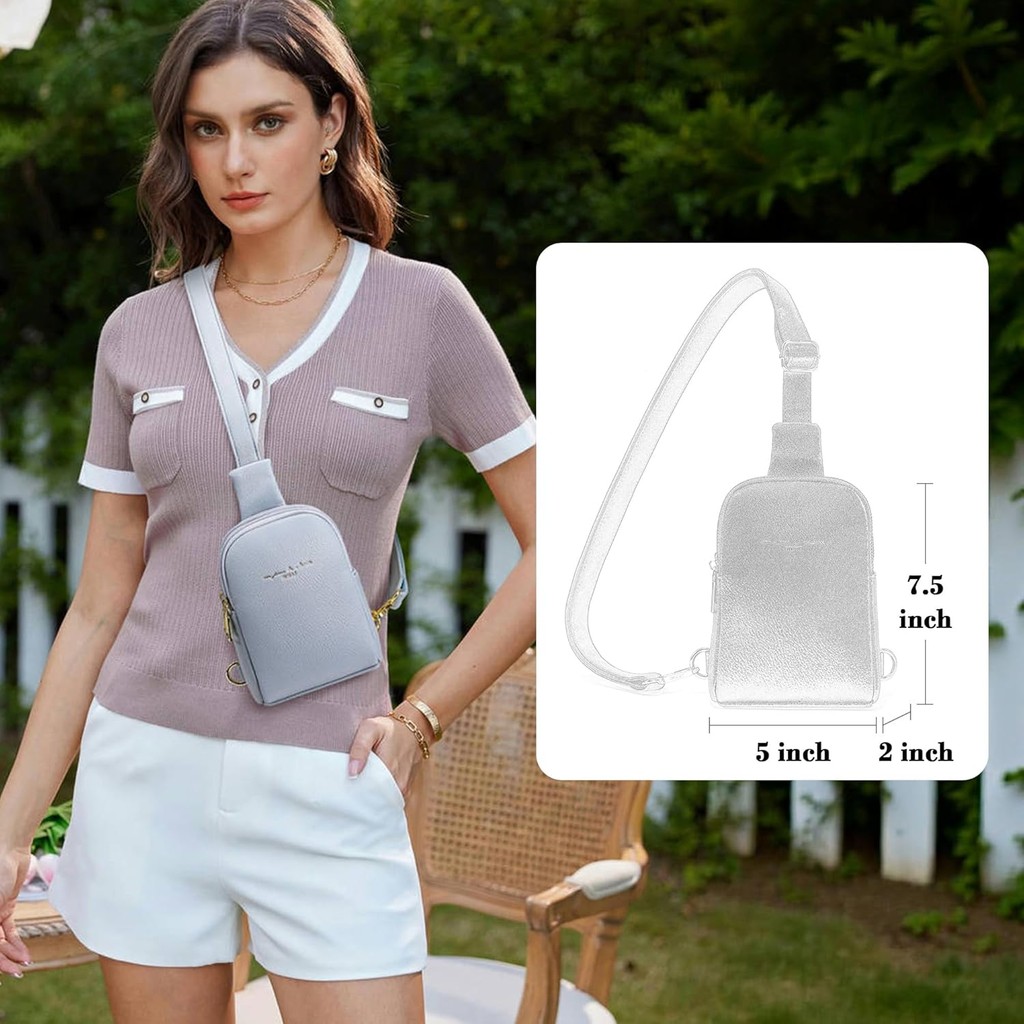 Túi nhỏ da đa kiểu: vai, chéo, thắt lưng, bụng, ngực nữ