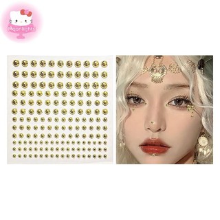 Moonlights Miếng Dán Mũi Giả Stud Tự Dính Kim Cương Giả Không Xuyên Mắt Tai Mặt Trang Sức Cơ Thể Cho Nữ Miếng Dán Pha Lê EN