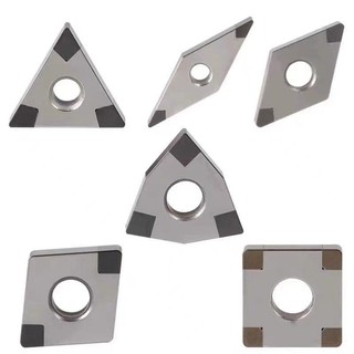 CBN Cube Boron Nitride Lưỡi Siêu Cứng WNMG / TNMG / CNMG / VNMG / DNMG / SNMG gang GLXZ
