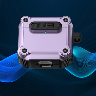 Vỏ khóa bảo mật tự động cho AirPods Pro 2 4 4 ANC Vỏ tai nghe chống sốc Coque cho AirPods 4 3 2 1 Pro2 2023 Funda