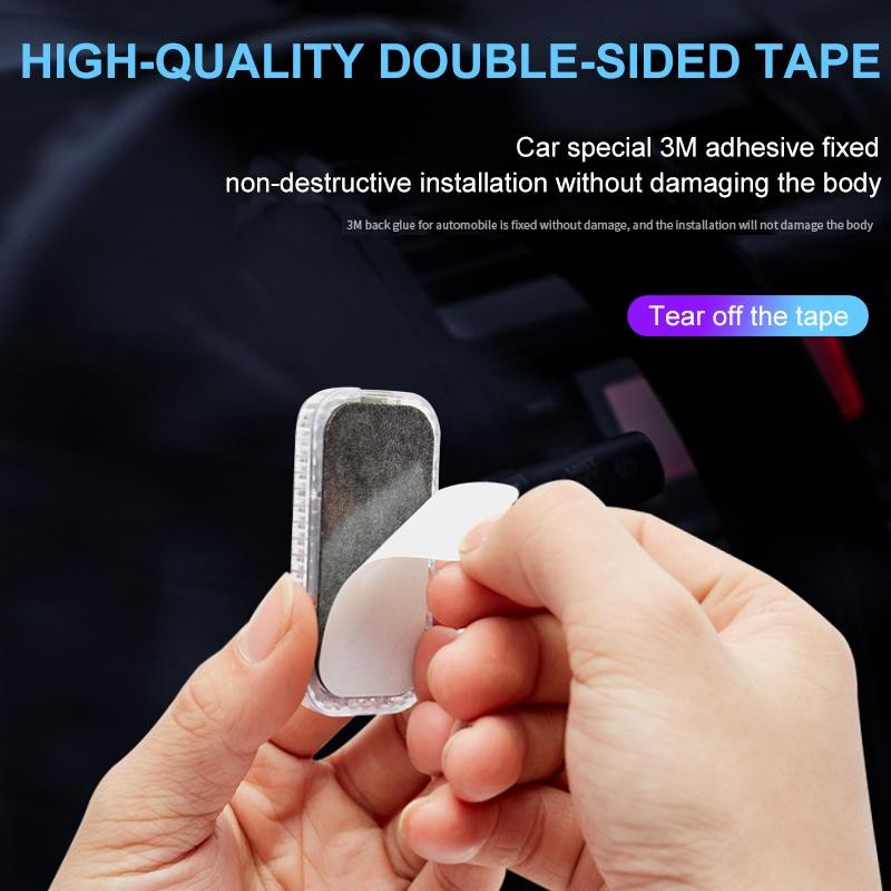 Đèn khí quyển ô tô với đèn LED cảm ứng, tiện lợi làm đèn đọc sách và có chức năng sạc USB không dây