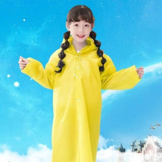 Áo mưa trẻ em RATTANCO, Áo mưa EVA toàn thân, Áo mưa một mảnh chống thấm nước dày không dùng một lần Unisex
