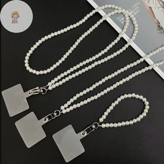 Twe Điện Thoại Di Động Dây Đeo Ngang Vòng Cổ Dây Ngọc Trai Chống Mất Sling VN