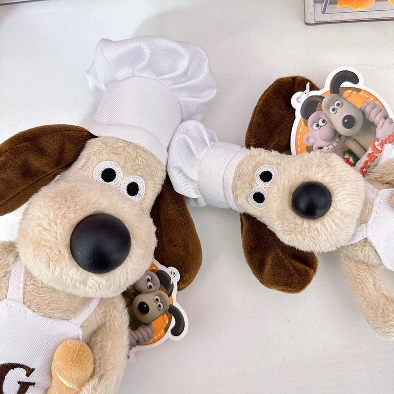 Dễ Thương Wallace & Gromit Dog Chó Sang Trọng Đồ Chơi Đầu Bếp Gromit Chó Sang Trọng Đồ Chơi Ngộ nghĩnh Chó Gromit Hoạt Hình Búp Bê Sang Trọng Mềm Đồ Chơi Cho Bé Đồ Trang Trí Đẹp Quà Tặng Sinh Nhật Trẻ Em Quà Tặng Giáng Sinh