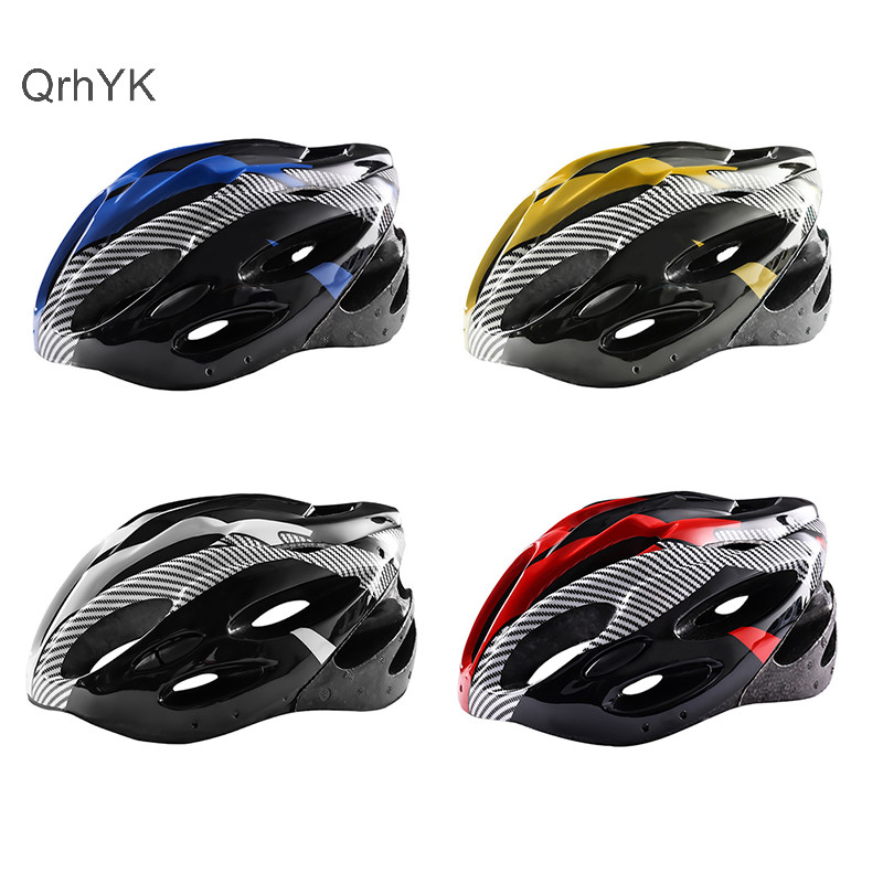 Nhà máy thời trang Mũ bảo hiểm tích hợp cho nam và nữ, Mũ bảo hiểm đi xe đạp, Thể thao đường trường, Nhẹ, Thoải mái Aero, Mũ bảo hiểm an toàn đi xe đạp QrhYK