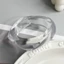 Vòng tay nhựa NKSFX, Vòng tay Boho màu nâu không đều, Quà tặng trang sức cặp đôi Acrylic thời trang dành cho nữ Cô gái