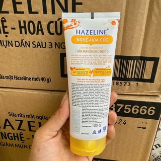 Sữa Rửa Mặt Hazeline Nghệ Hoa Cúc / Tràm Trà Rau Má | Yến Mạch Dâu Tằm