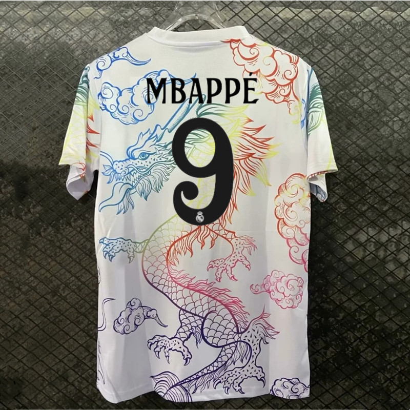 Áo bóng đá Real Madrid phiên bản đặc biệt cho MBAPE và BELLINGHAM - Phù hợp mọi kích cỡ từ trẻ em đến người lớn