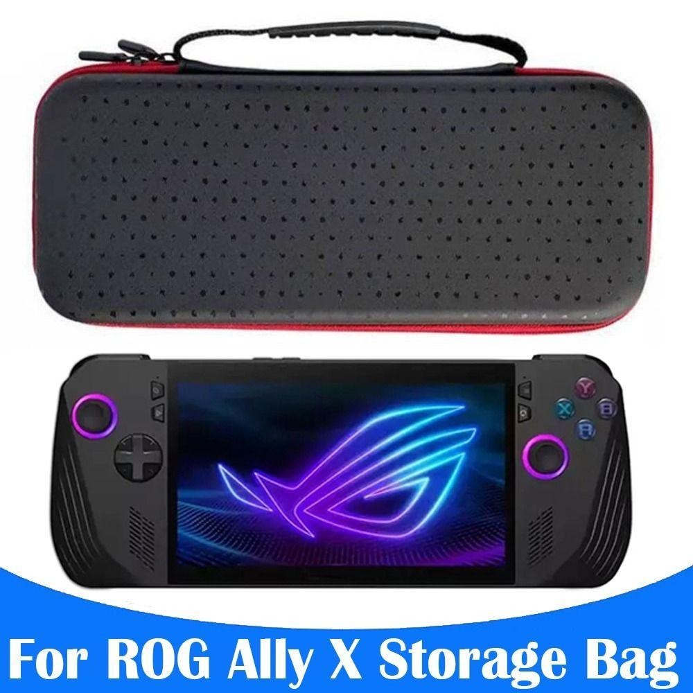 Túi đựng máy chơi Game cầm tay JIGK, Hộp đựng cứng chống trầy xước, Tấm bảo vệ màn hình di động chống sốc EVA cho du lịch ASUS ROG Ally X 2024