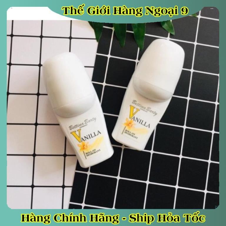 [auth] Lăn Khử Mùi Hương Nước Hoa Vanilla Bettina Barty Cho Nữ 50ml Của Đức [Hot]