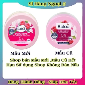 Kem khử mùi hôi nách Balea Deocreme với baking soda, 50ml - Nội địa Đức Đủ Bill