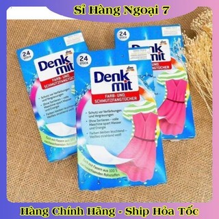 [auth] Giấy hút màu và chống phai màu quần áo DENKMIT 24 tờ- Nội địa Đức Đủ Bill [Hot] .