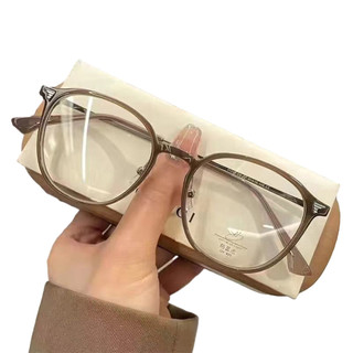 Kính lọc ánh sáng xanh cổ điển Khung siêu nhẹ trong suốt Chống mỏi mắt Kính mắt UV Glare