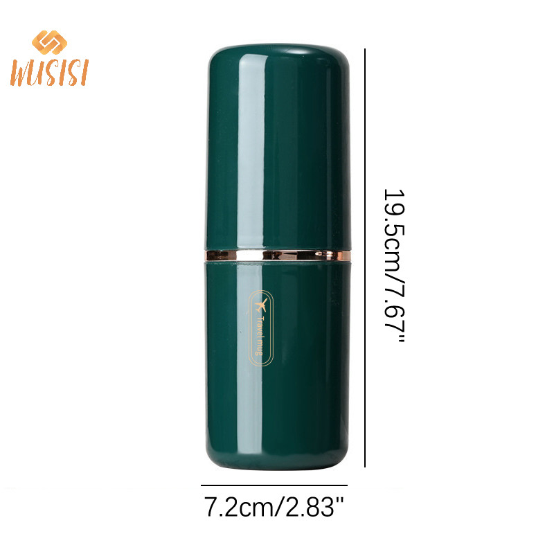 [Wusisi] Cốc đựng bàn chải đánh răng di động du lịch Phòng tắm Hộp đựng kem đánh răng Hộp đựng Hộp đựng đồ vệ sinh du lịch Cốc lưu trữ Sáng tạo mới MỚI