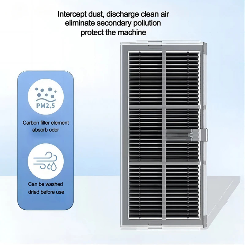 Linh kiện thay thế Dreame Bot X40 Pro / X40 Ultra / S30 Pro Ultra: Bàn chải bên con lăn chính, Bộ lọc Hepa, Túi đựng bụi, Vỏ, Lau nhà