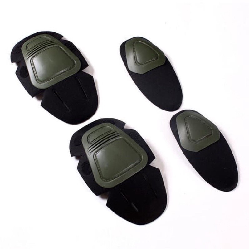 Giáp_đệm khuỷ tay_đầu gối combat chiến thuật _retro