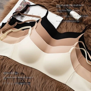 Trang chủ Bra liền mạch, cốc mỏng, một mảnh, ngực nhỏ, thu thập hàng đầu, hỗ trợ, ngăn ngừa chảy xệ, không có vòng sắt, Bra thoáng khí