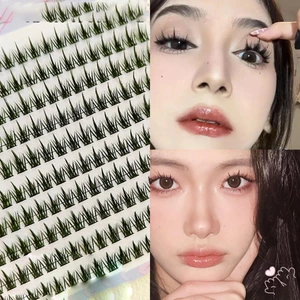 Fairy Hair Cụm Lông Mi Đơn Ánh Sáng Tự Nhiên Lông Tơ Wispy Volume