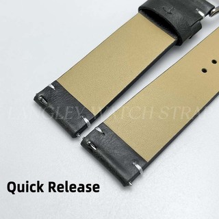 Dây đồng hồ da bò chính hãng 12mm–24mm, phát hành nhanh, nam nữ, vòng tay 18mm 20mm 22mm 24mm