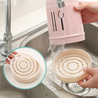Ống đũa Hộp Đựng Đũa Dễ Thương Có Nắp Chống Bụi Giá Dụng Cụ Bằng Nhựa Thân Thiện Với Môi Trường Đế Thể Tháo Rời SUNND