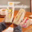 100 Chiếc Sandwich Nhựa Bao Bì Túi Tam Giác Trong Suốt Cho Bánh Mì Mông Túi Trang Trí Tiệc Sinh Nhật Điều Trị [Mới]
