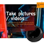 Camera an ninh Video tầm nhìn ban đêm IR 2,4 inch thông minh Phát hiện chuyển động Chuông cửa mắt mèo Trình xem màn hình độ phân giải cao — ảnh 7