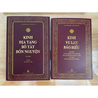 Sách - Combo Kinh Địa Tạng Bồ Tát Bổn Nguyện và Kinh Vu Lan Báo Hiếu