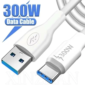 Cáp sạc siêu nhanh 300W - Dòng dữ liệu USB Type-C - Dày, An toàn, Bền bỉ - Đa năng cho điện thoại Android - Dây USB-A sang USB-C 0,25 / 1 / 1.5 / 2M