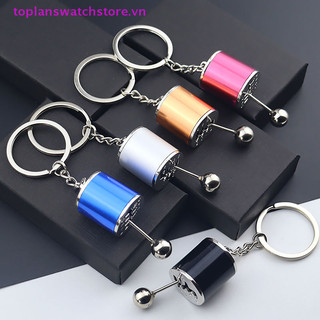 Toplanswatchstore Hộp số tốc độ ô tô Gear Móc khóa Mô phỏng Phụ tùng ô tô Mô hình Mặt dây chuyền 6 tốc độ Hướng dẫn sử dụng Móc khóa phong cách ô tô để làm quà tặng VN